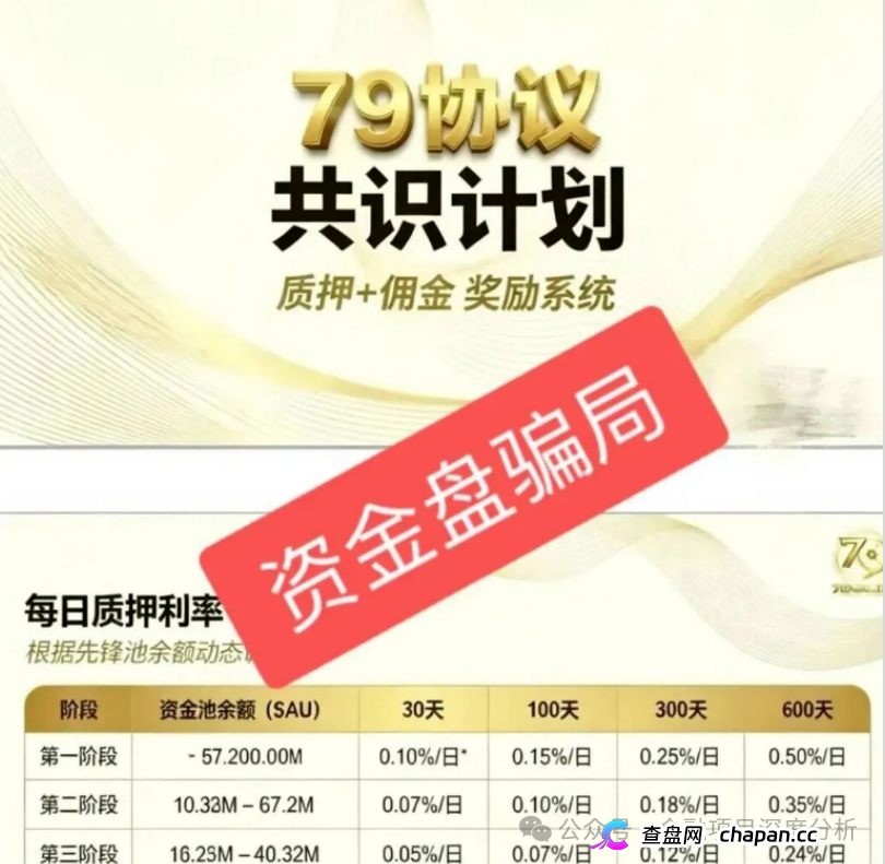 79AU资金流向追踪:你质押的U根本没去“四池联动”,全进了操盘手私包和跑分池!